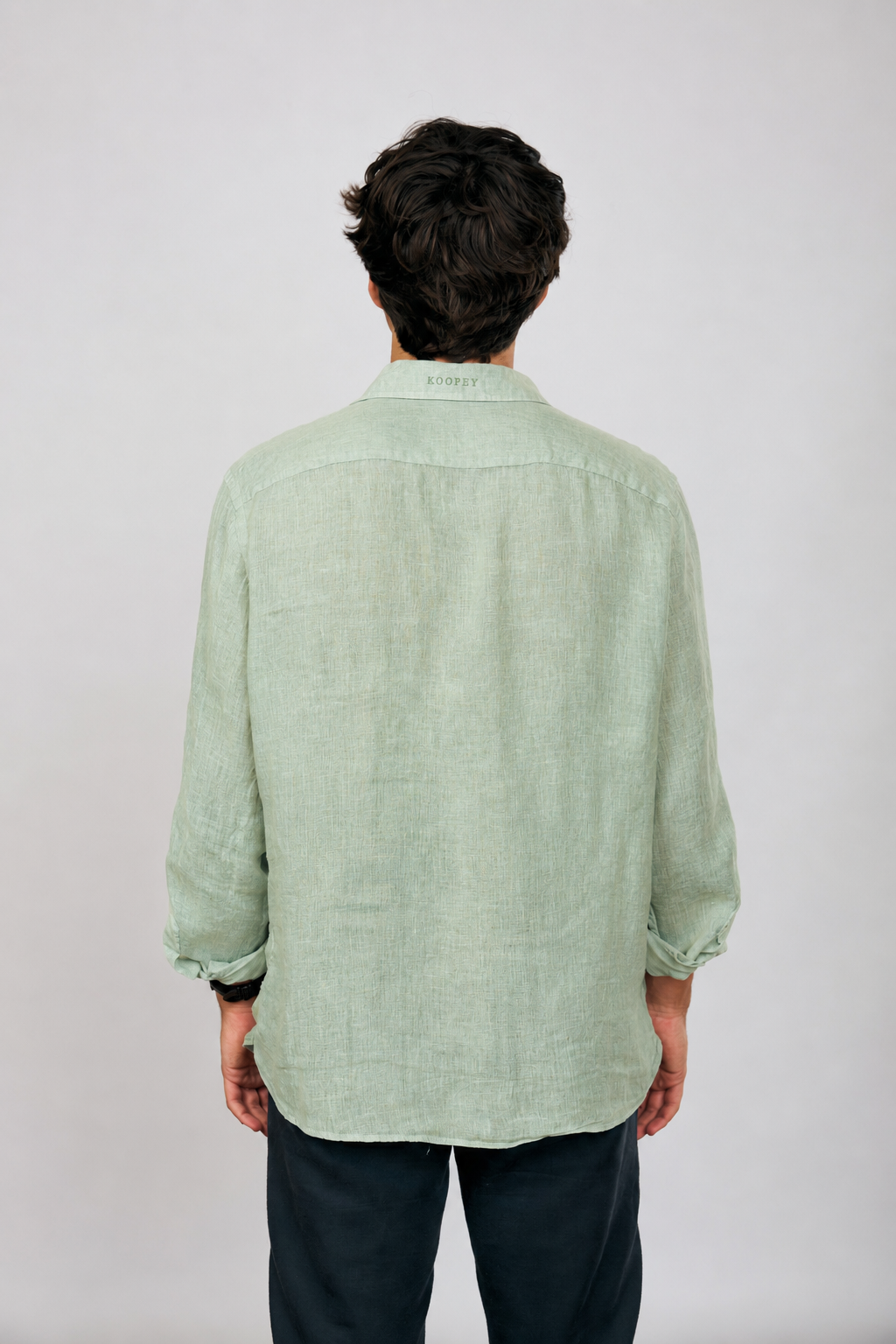 Camisa Costa Lino Green