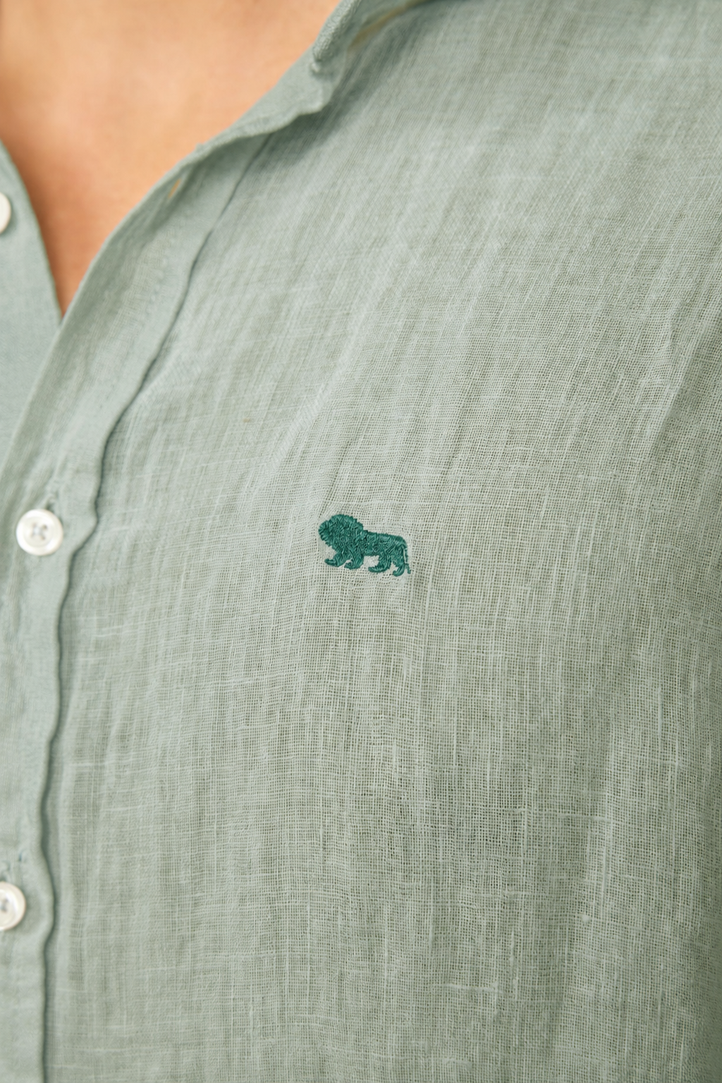 Camisa Costa Lino Green