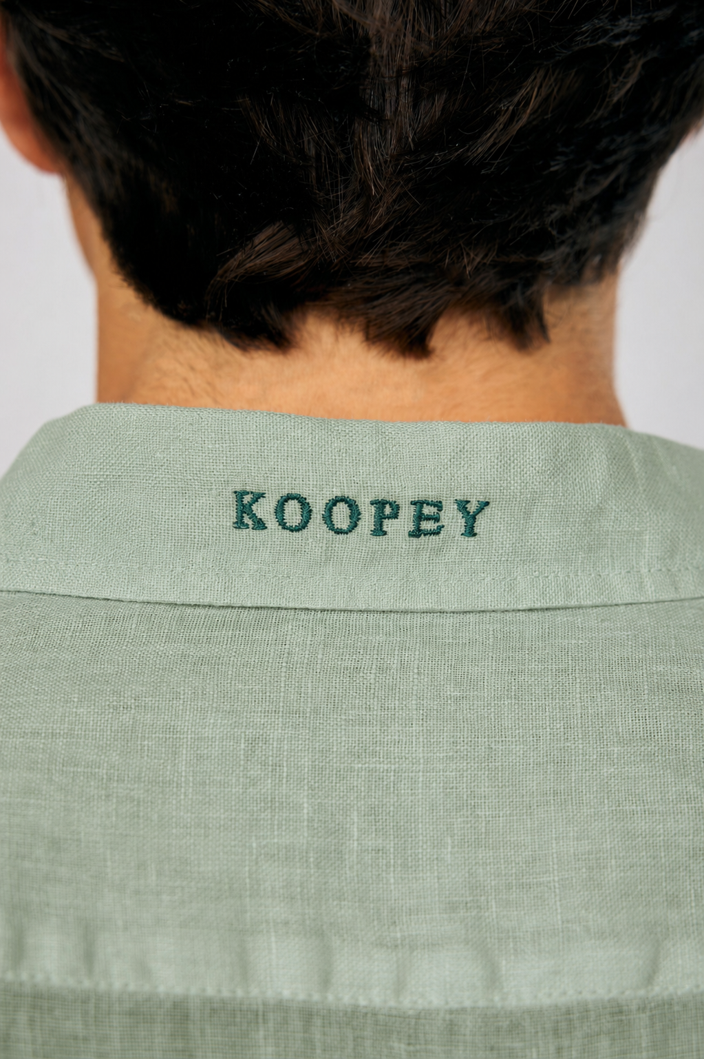 Camisa Formentera Lino Verde
