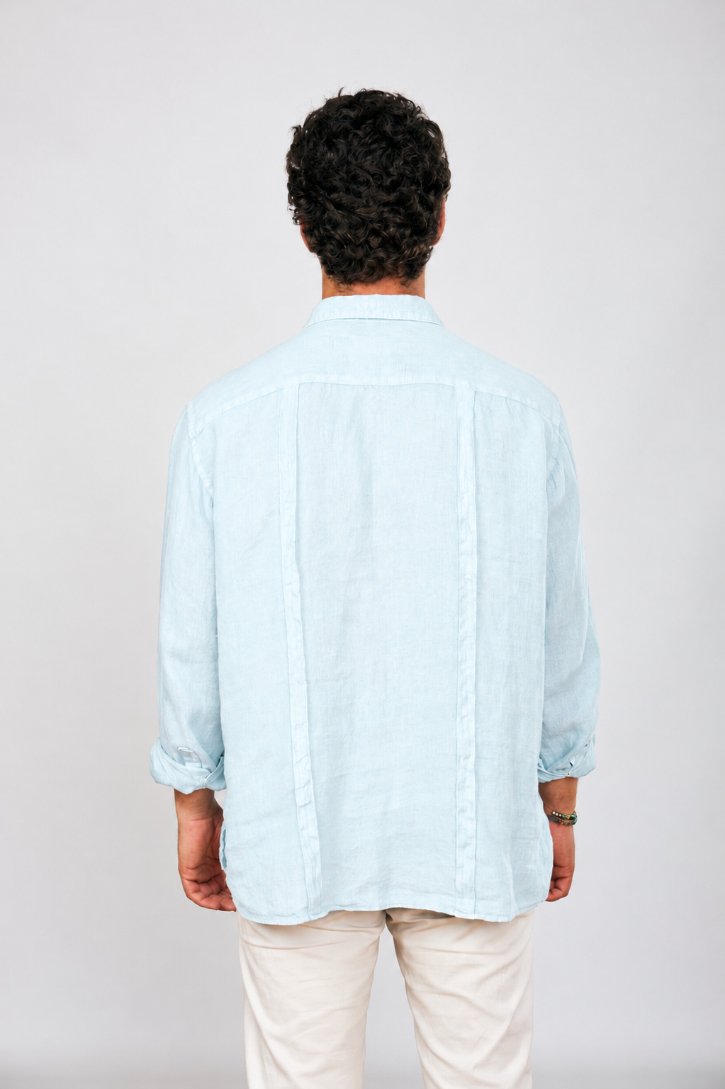 Guayabera Club Sky Blue