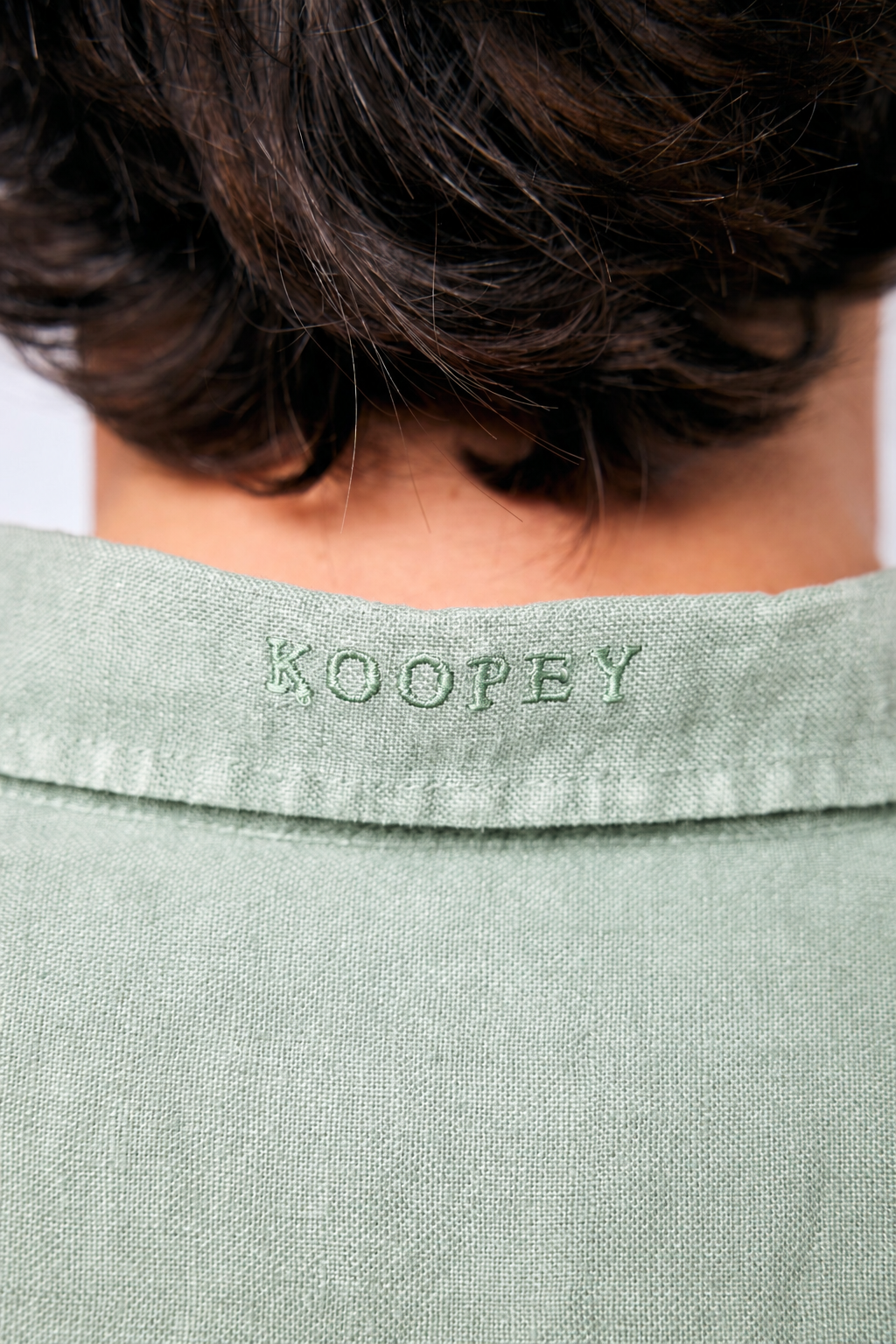 Camisa Costa Lino Green