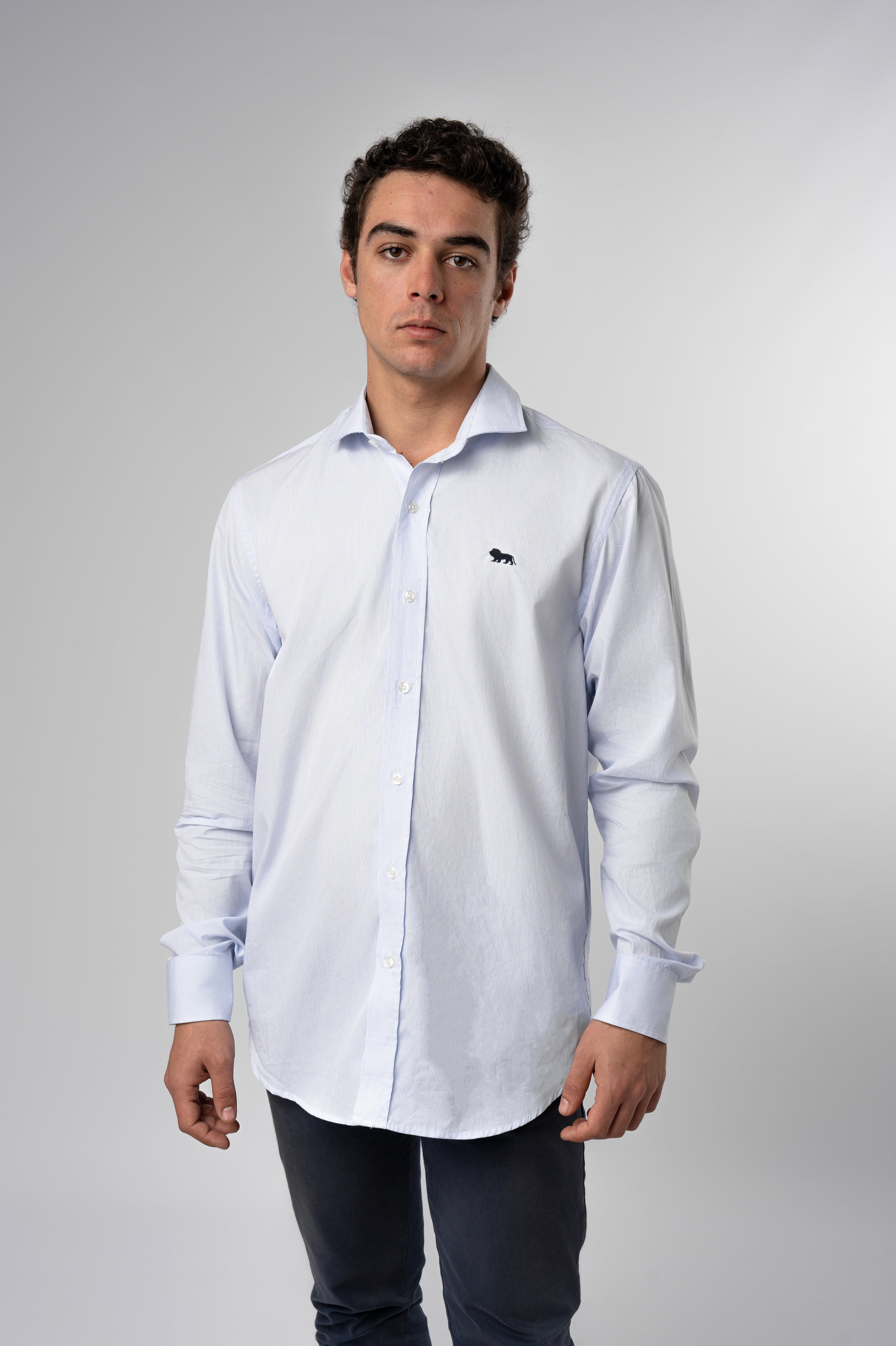 Camisa Rayas Finas León
