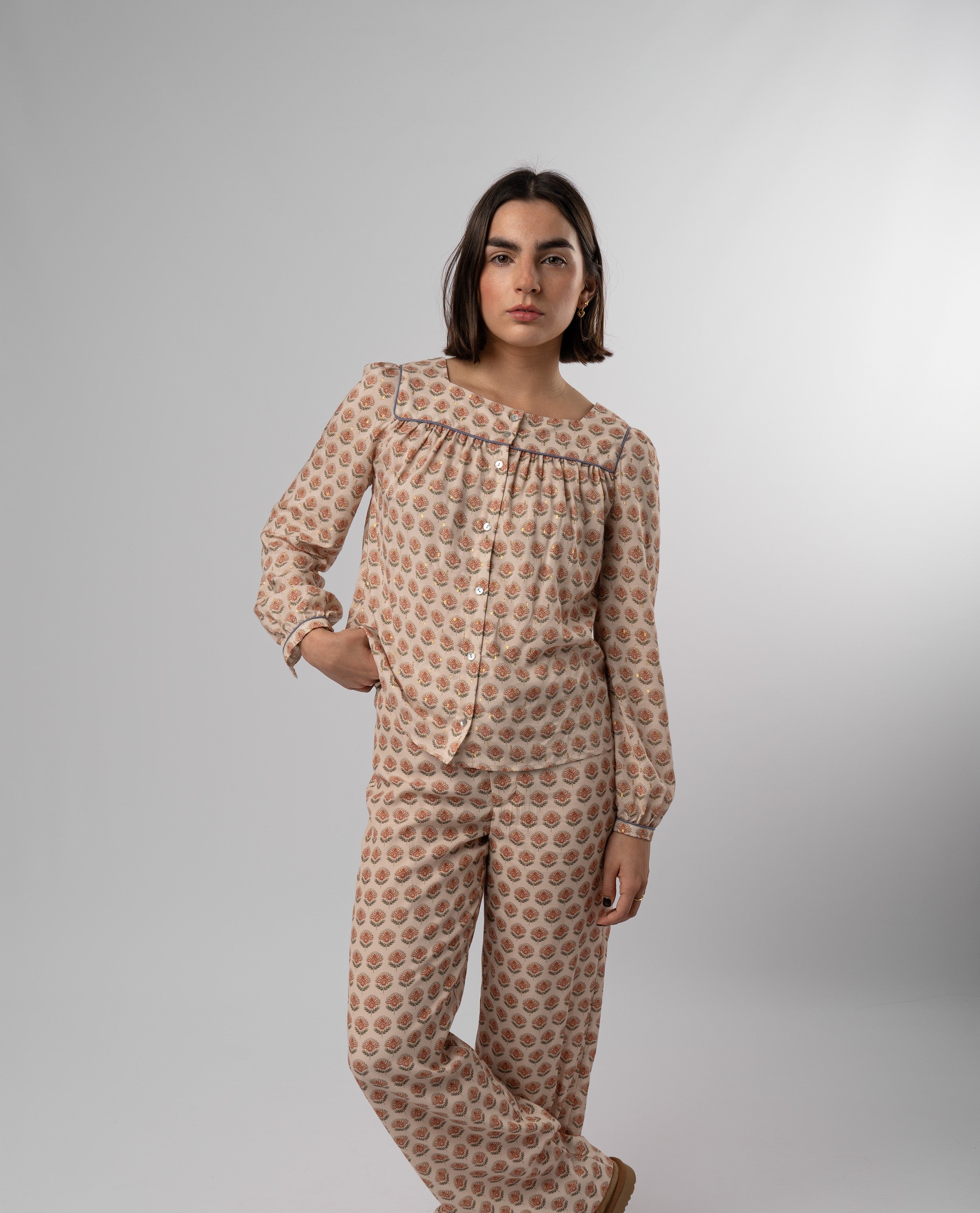 Marlin Blouse Beige