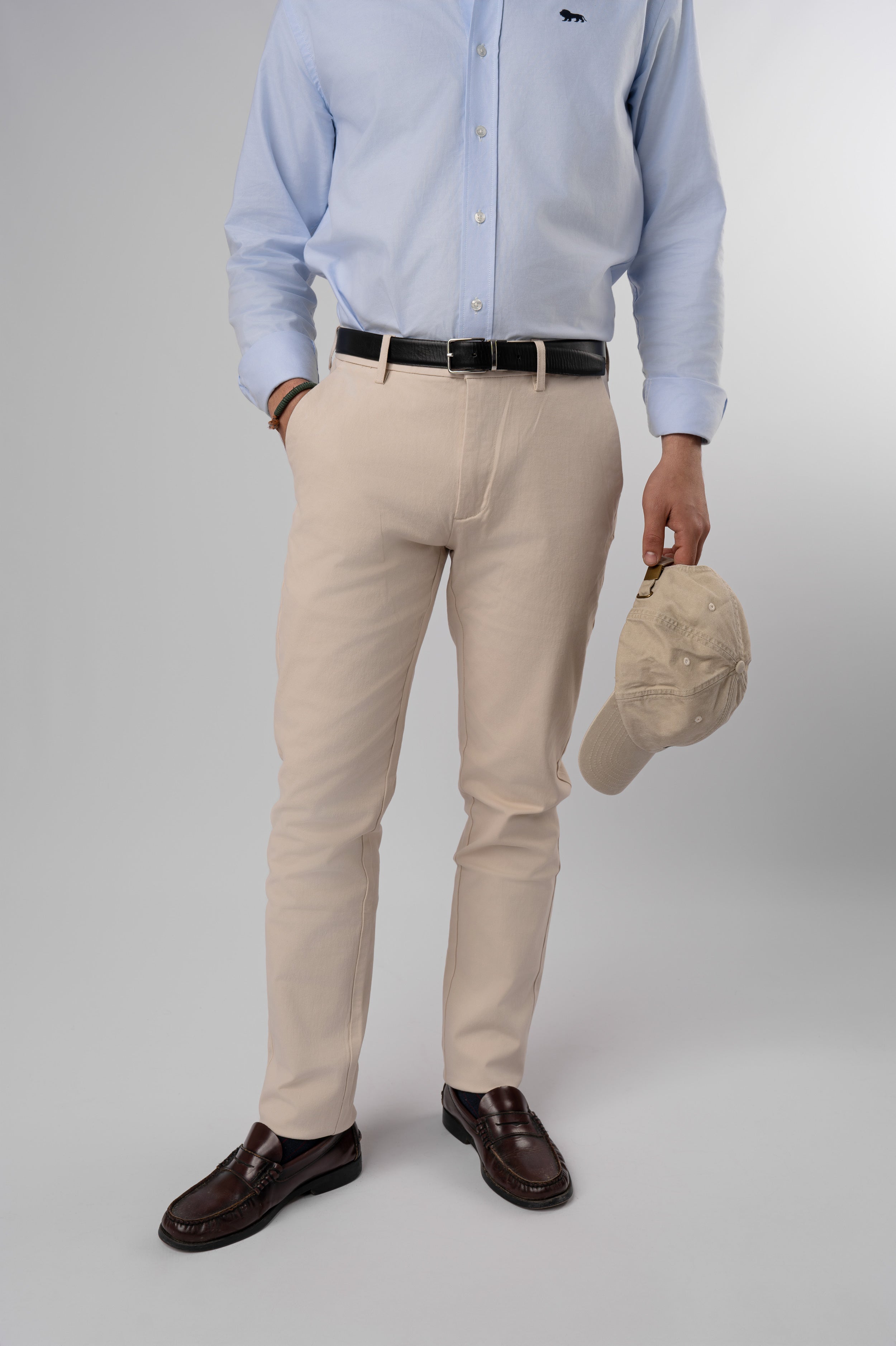 Pantalón Chino Beige