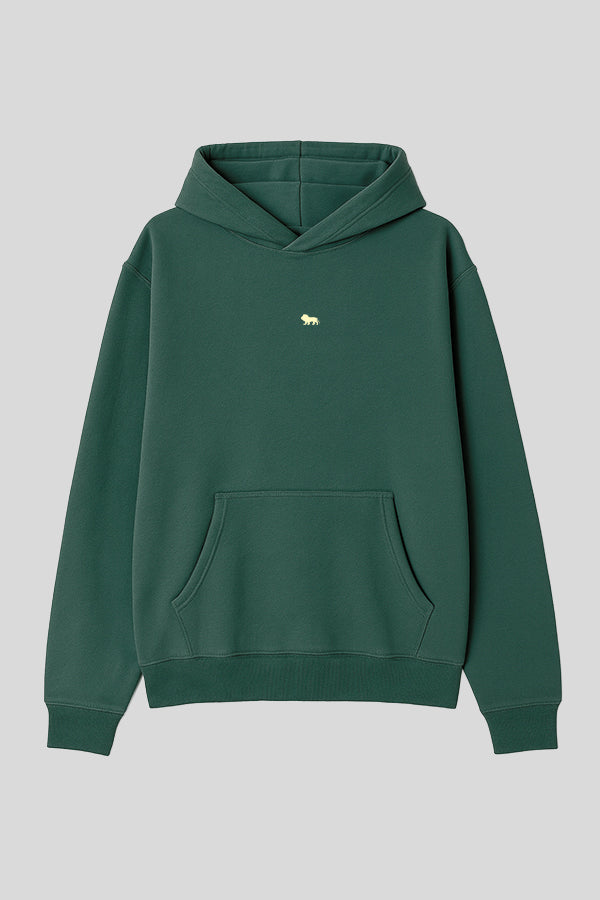 La Finca Hoodie Green Washed