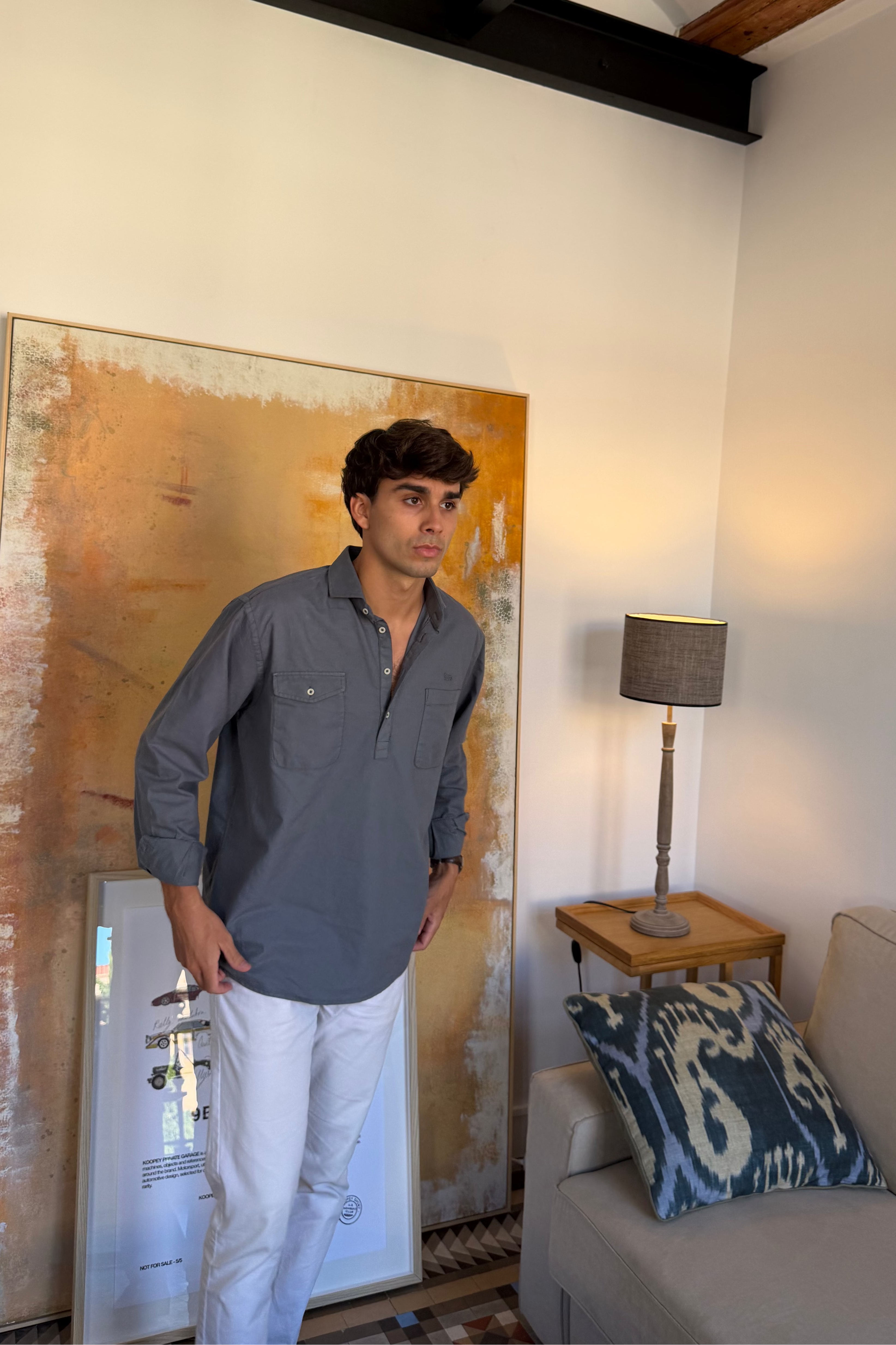 Polera Hudson Grey
