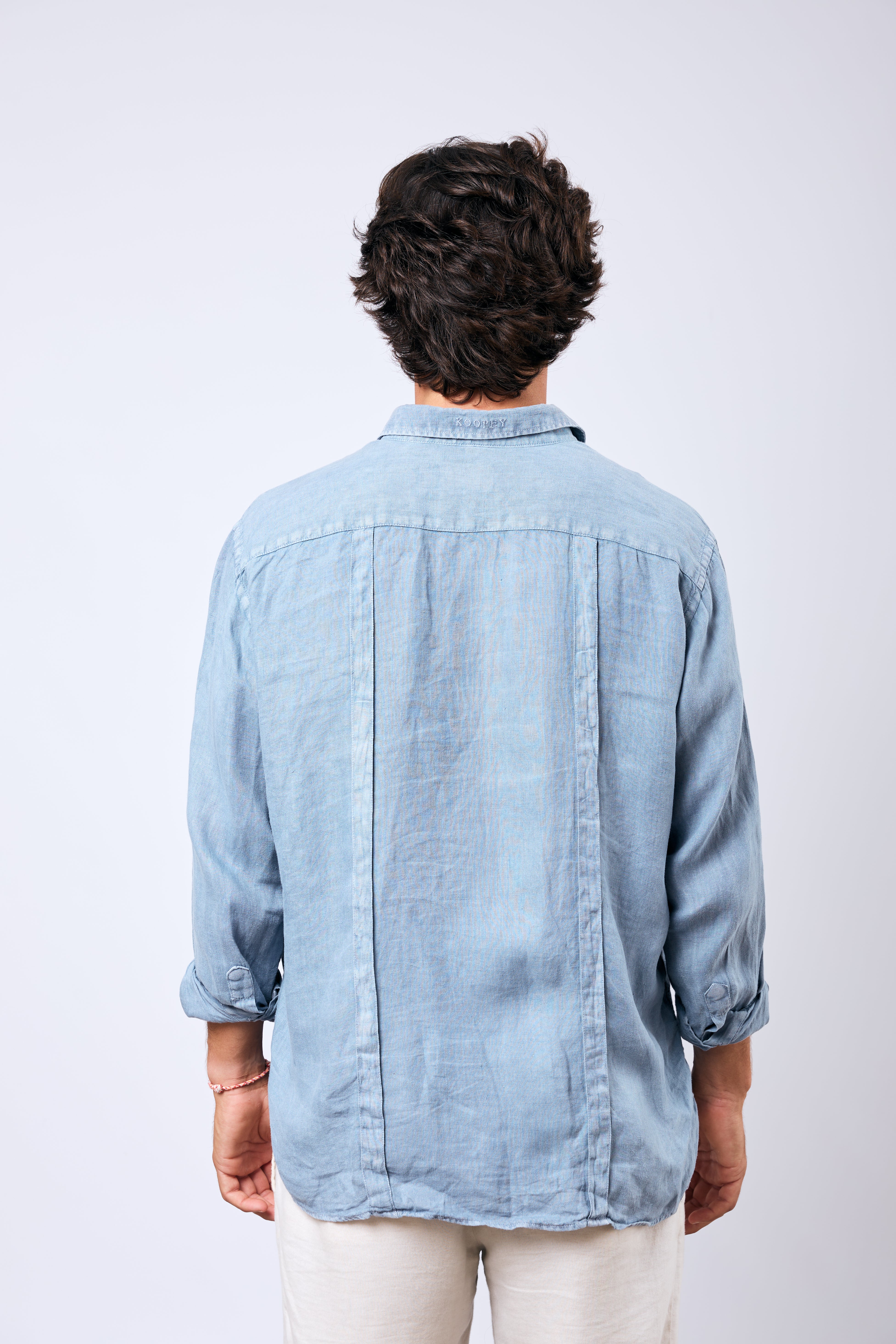 Guayabera Azul Citadel