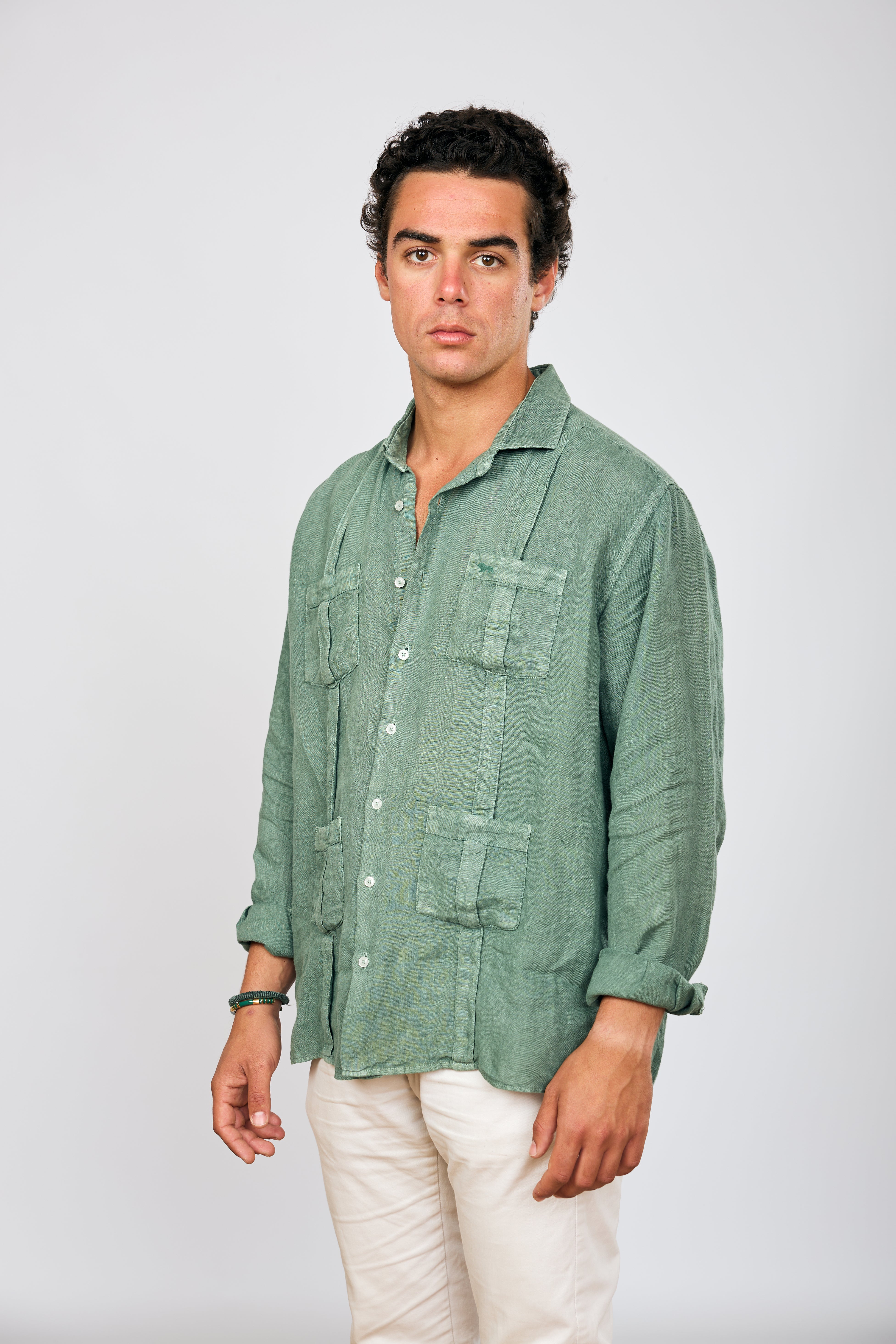 Guayabera Verde
