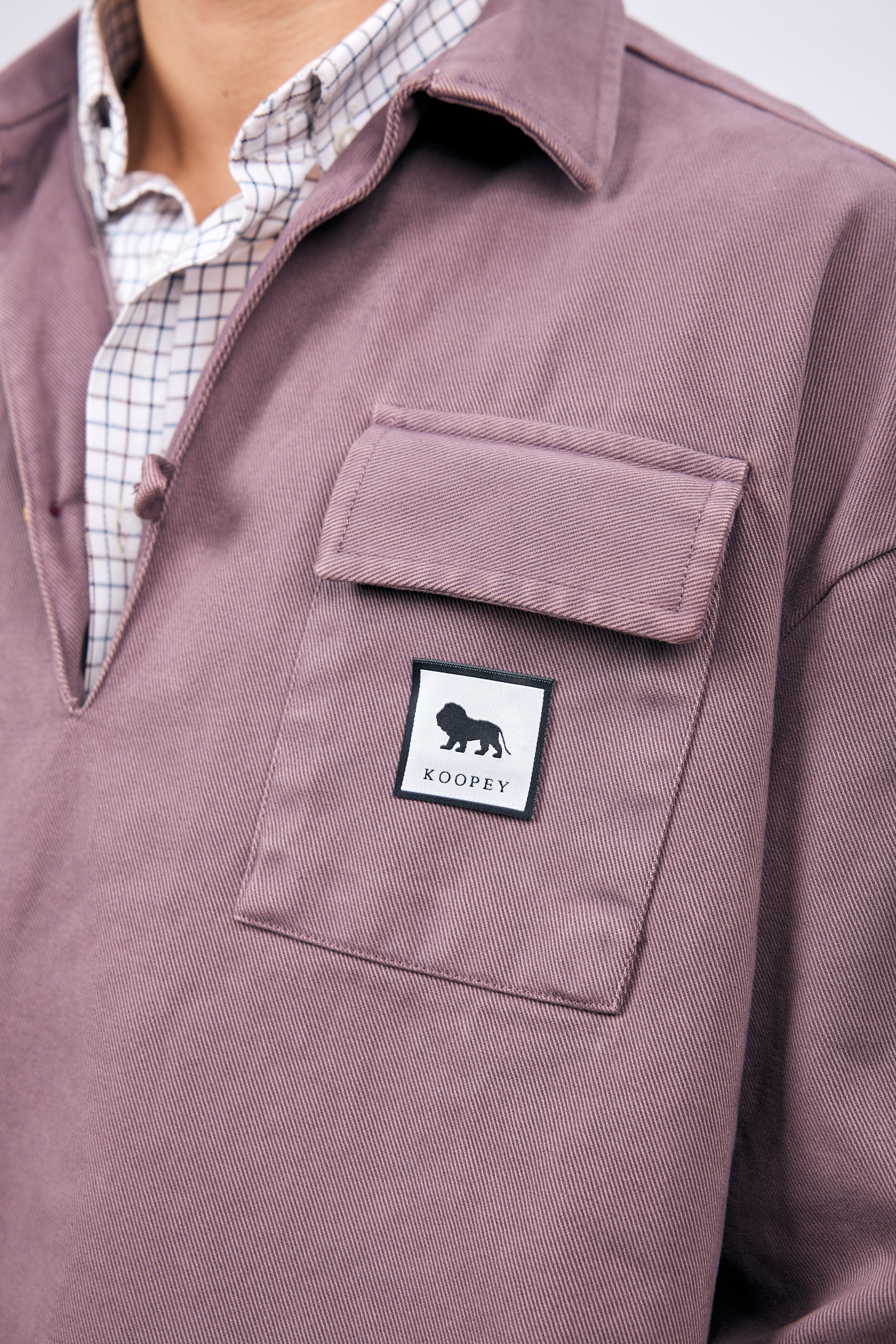 Sobrecamisa Marco Pocket Burdeos