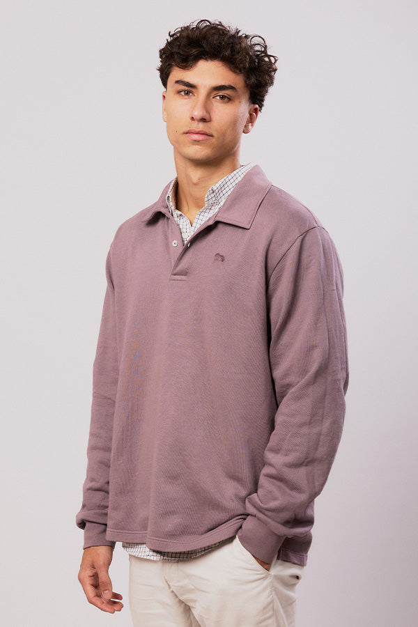 Polo Sweater Burdeos