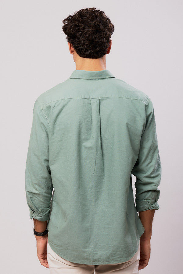 Camisa Verde Washed