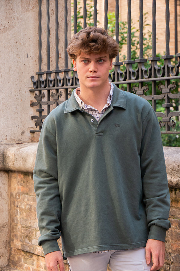 Polo Sweater Verde