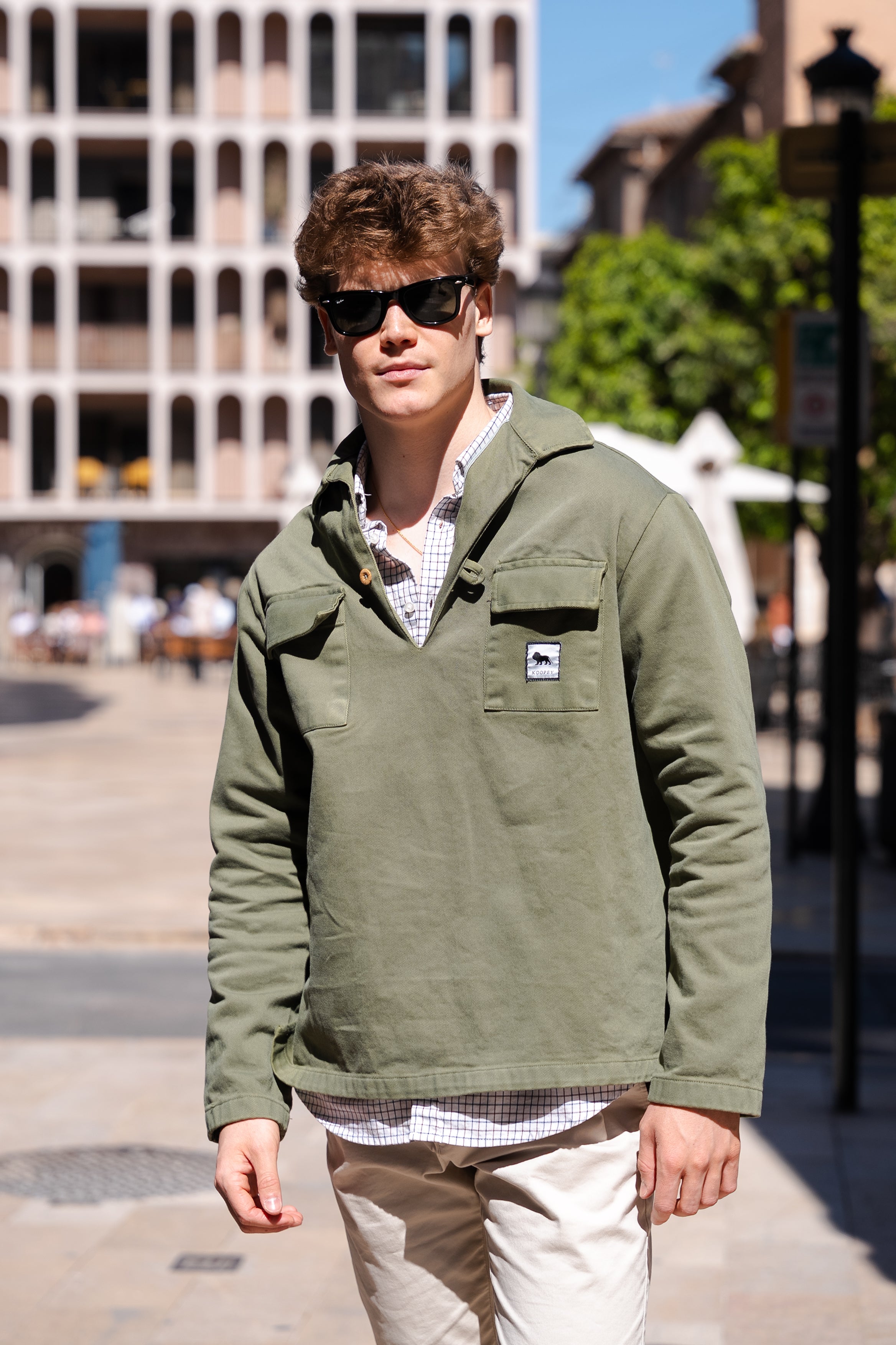 Sobrecamisa Marco Pocket Verde