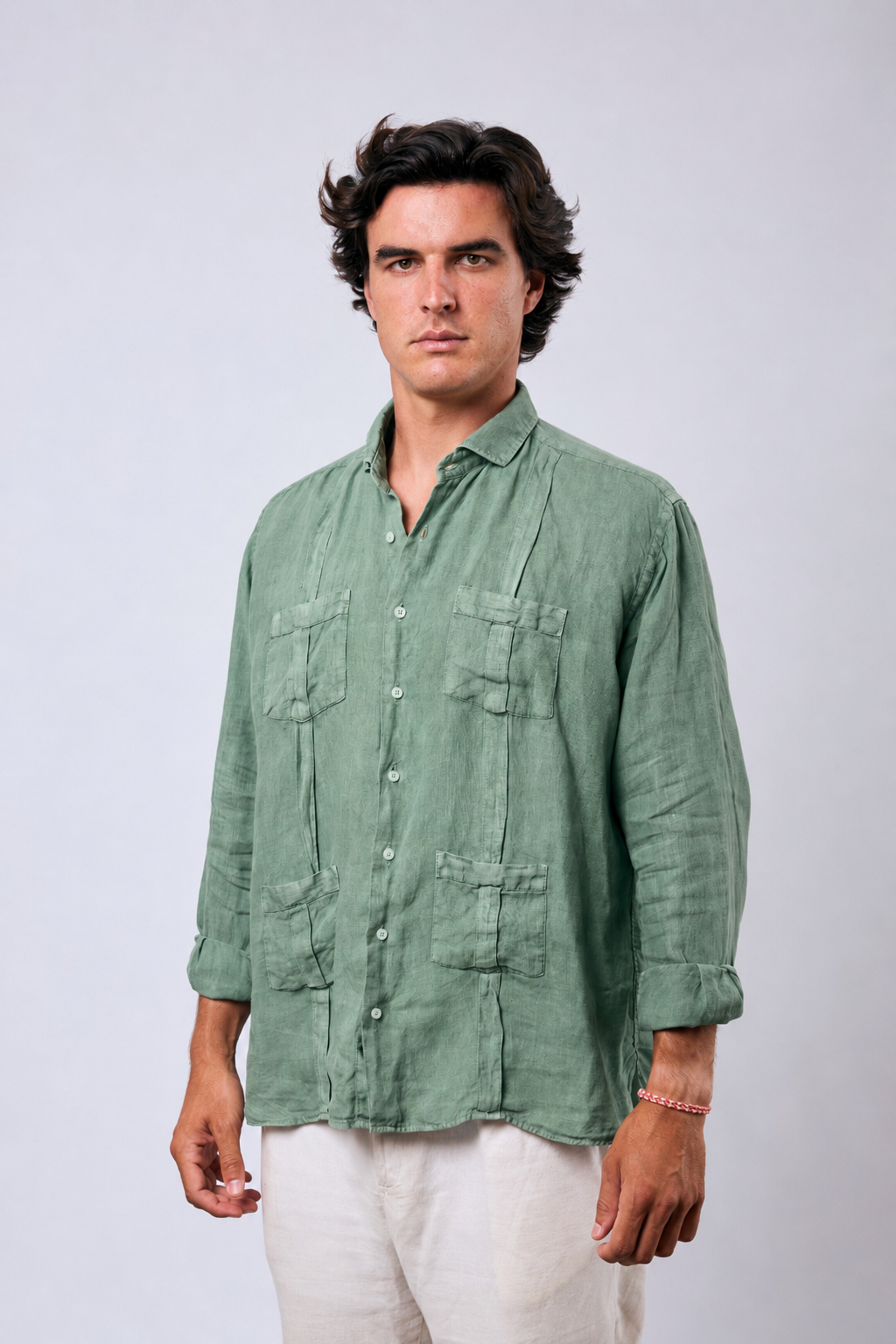 Guayabera Verde