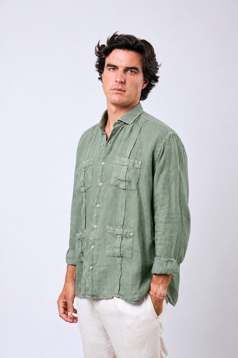 Guayabera Verde
