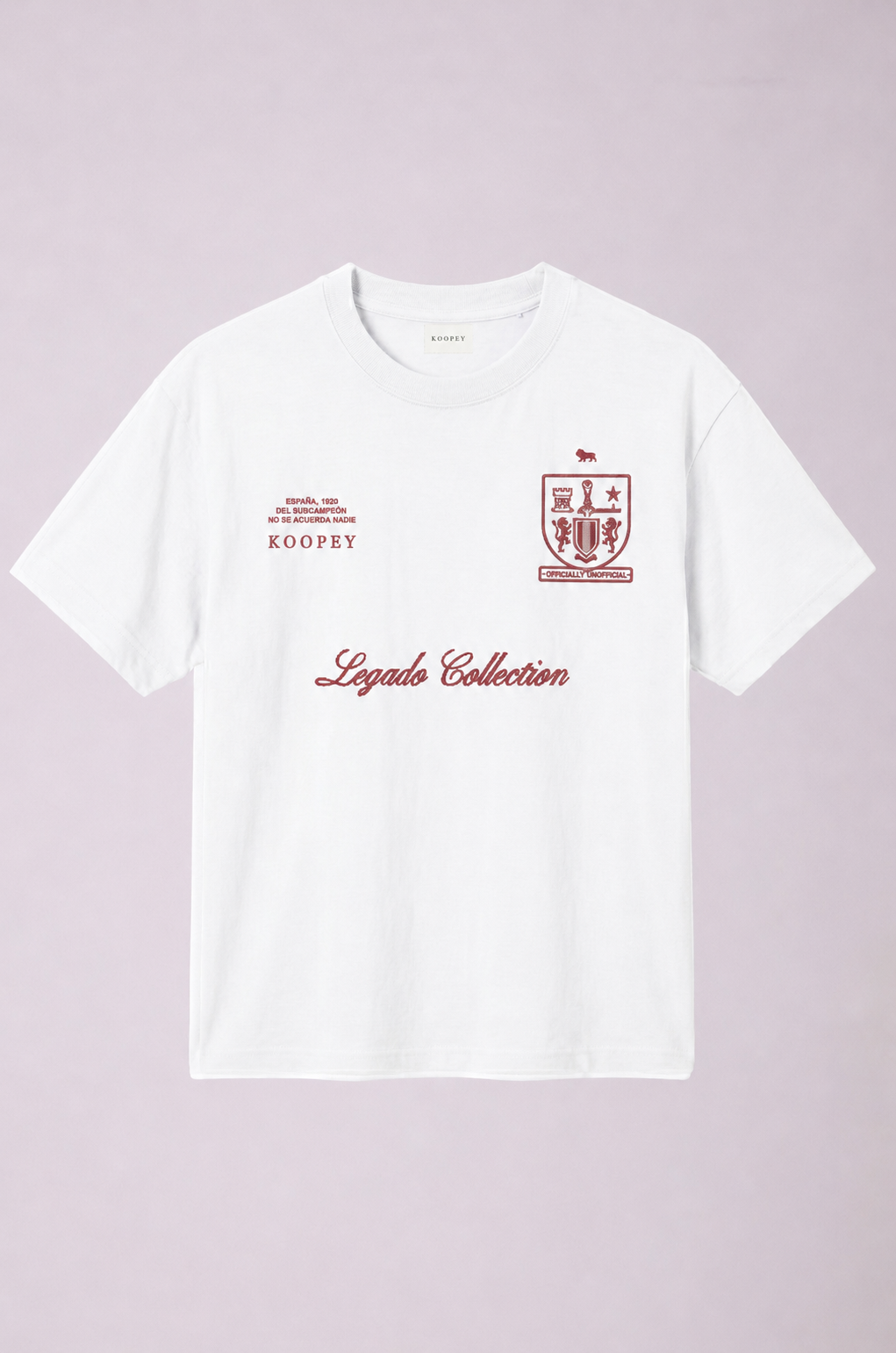 Legado T-Shirt White Edición Limitada