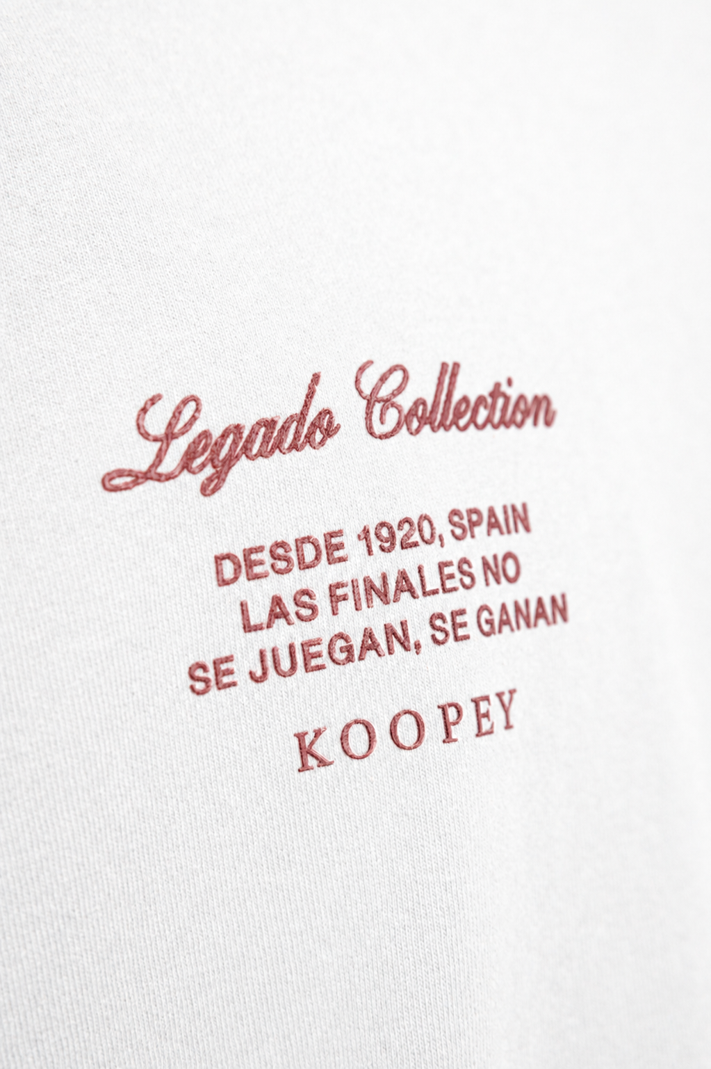 Legado Longsleeve White