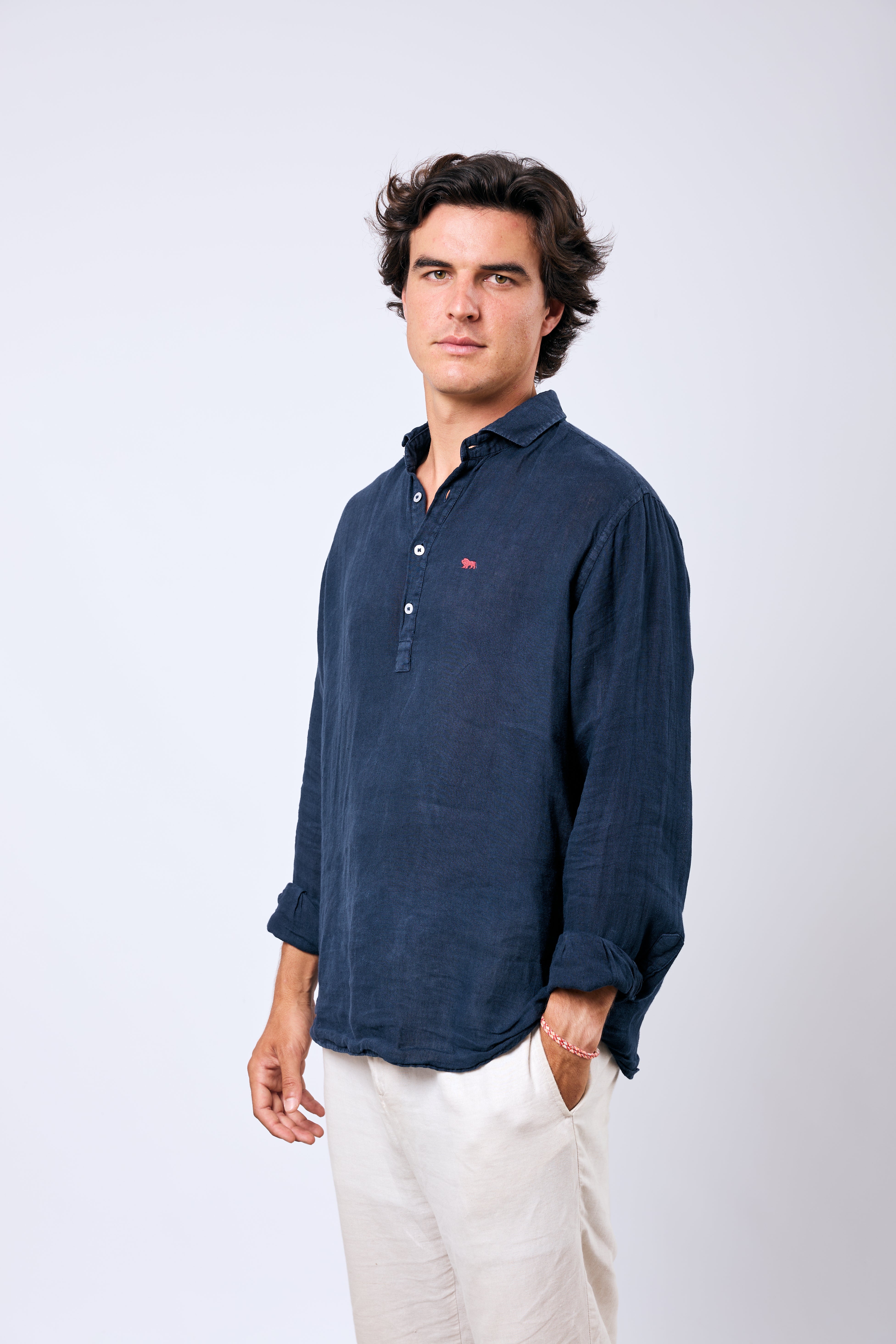 Polera Formentera Lino Maritime