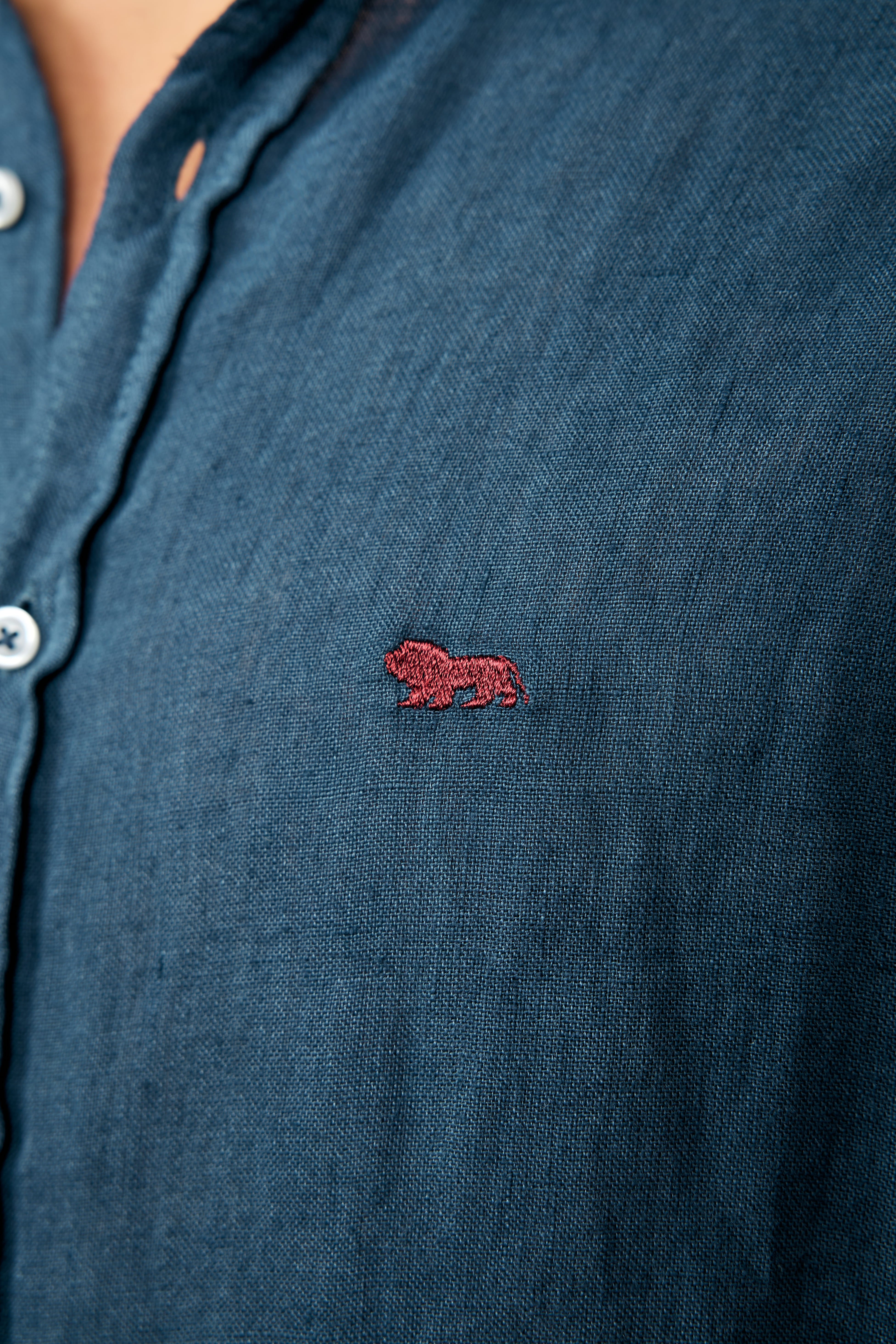 Camisa Formentera Lino Maritime