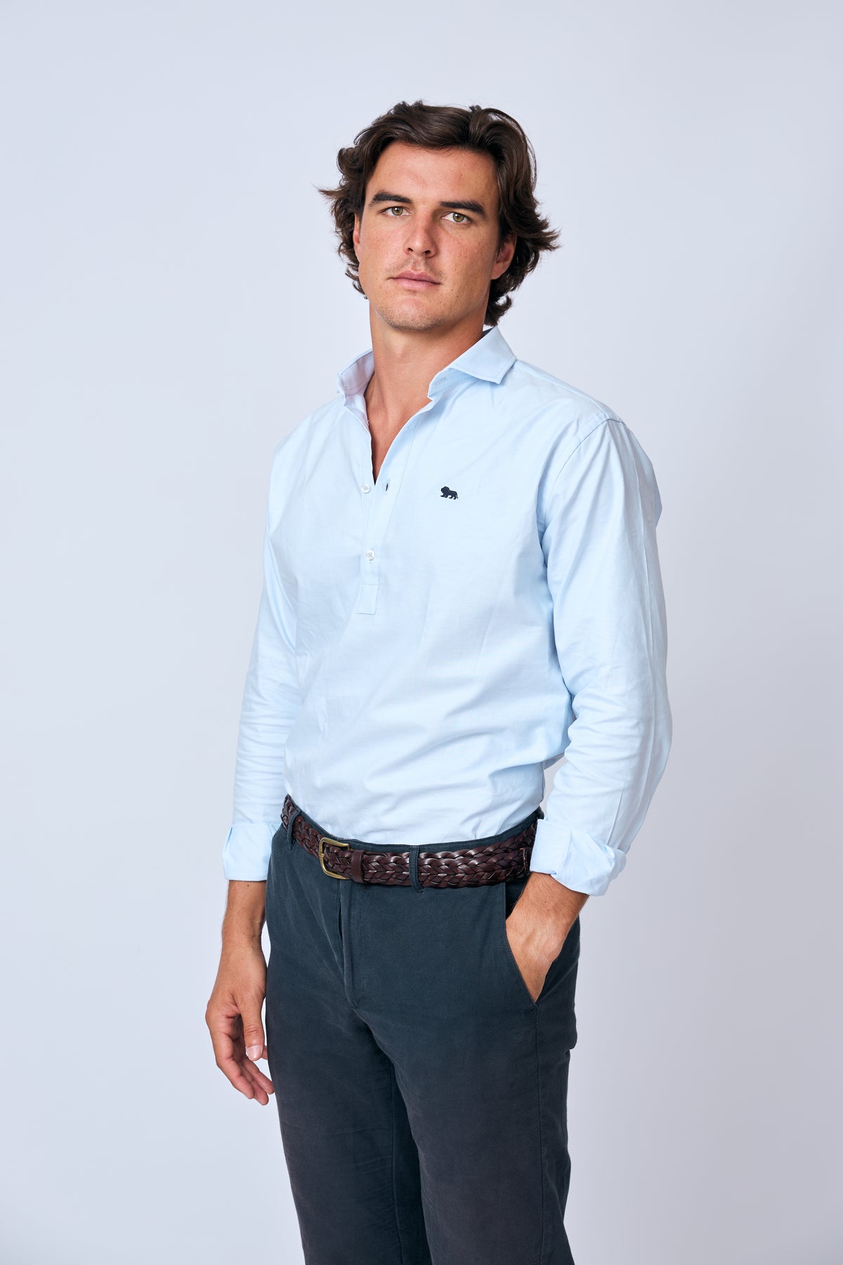 Polera Golf'o Oxford