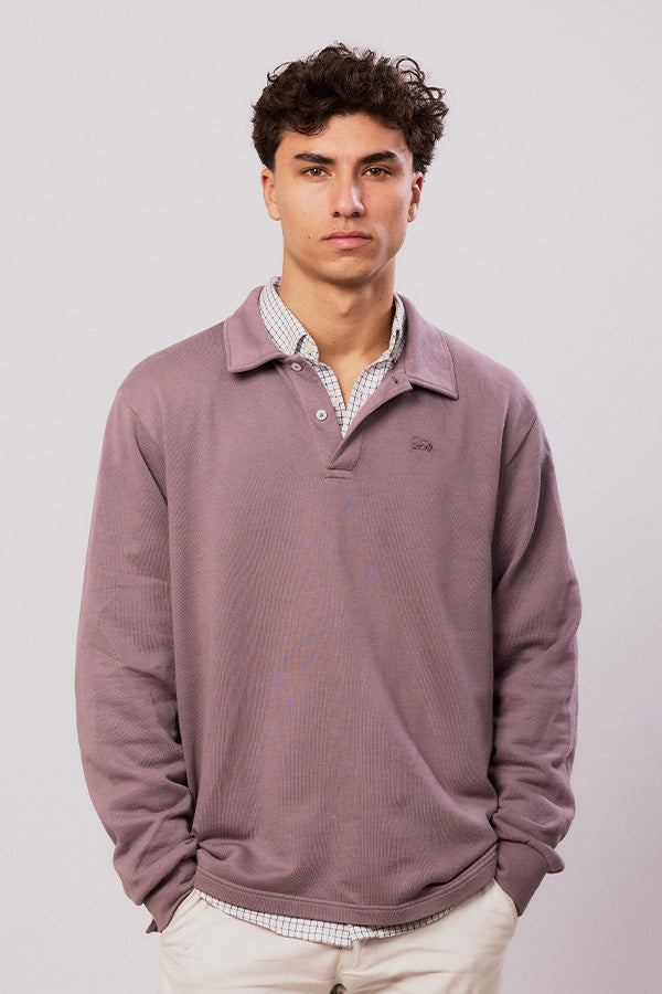 Polo Sweater Burdeos