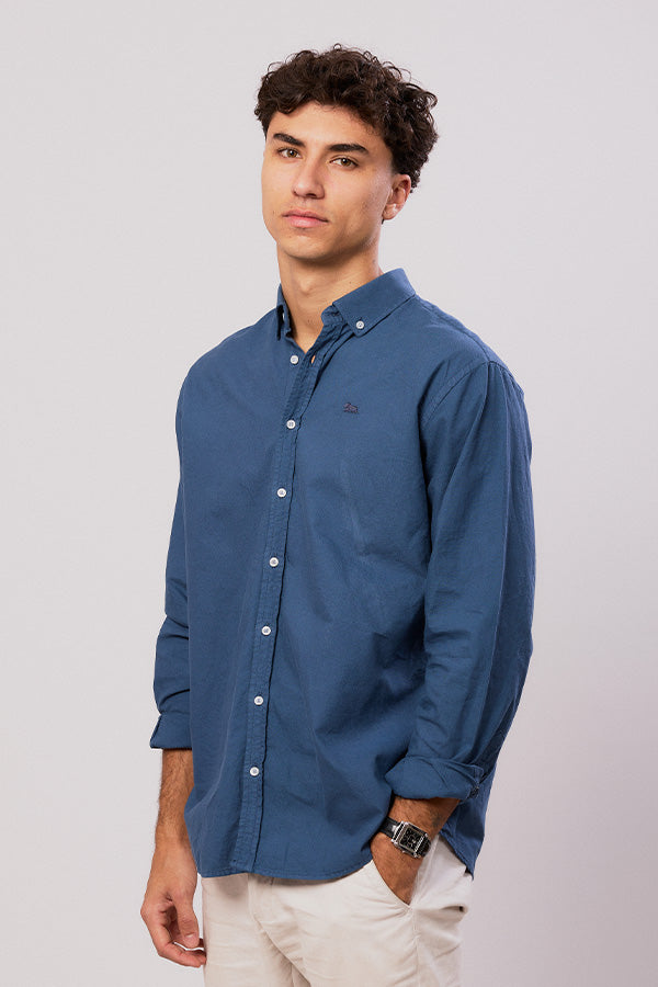 Camisa Azul Washed