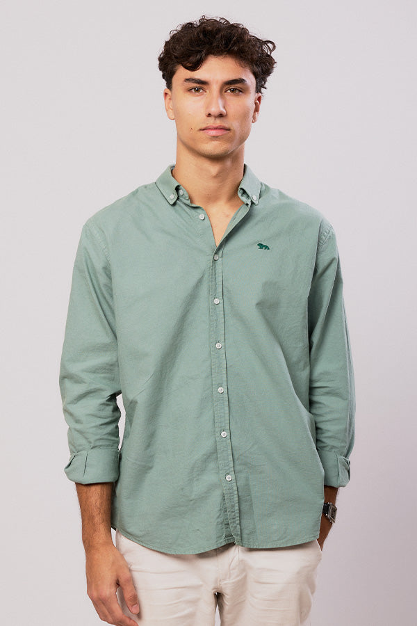 Camisa Verde Washed