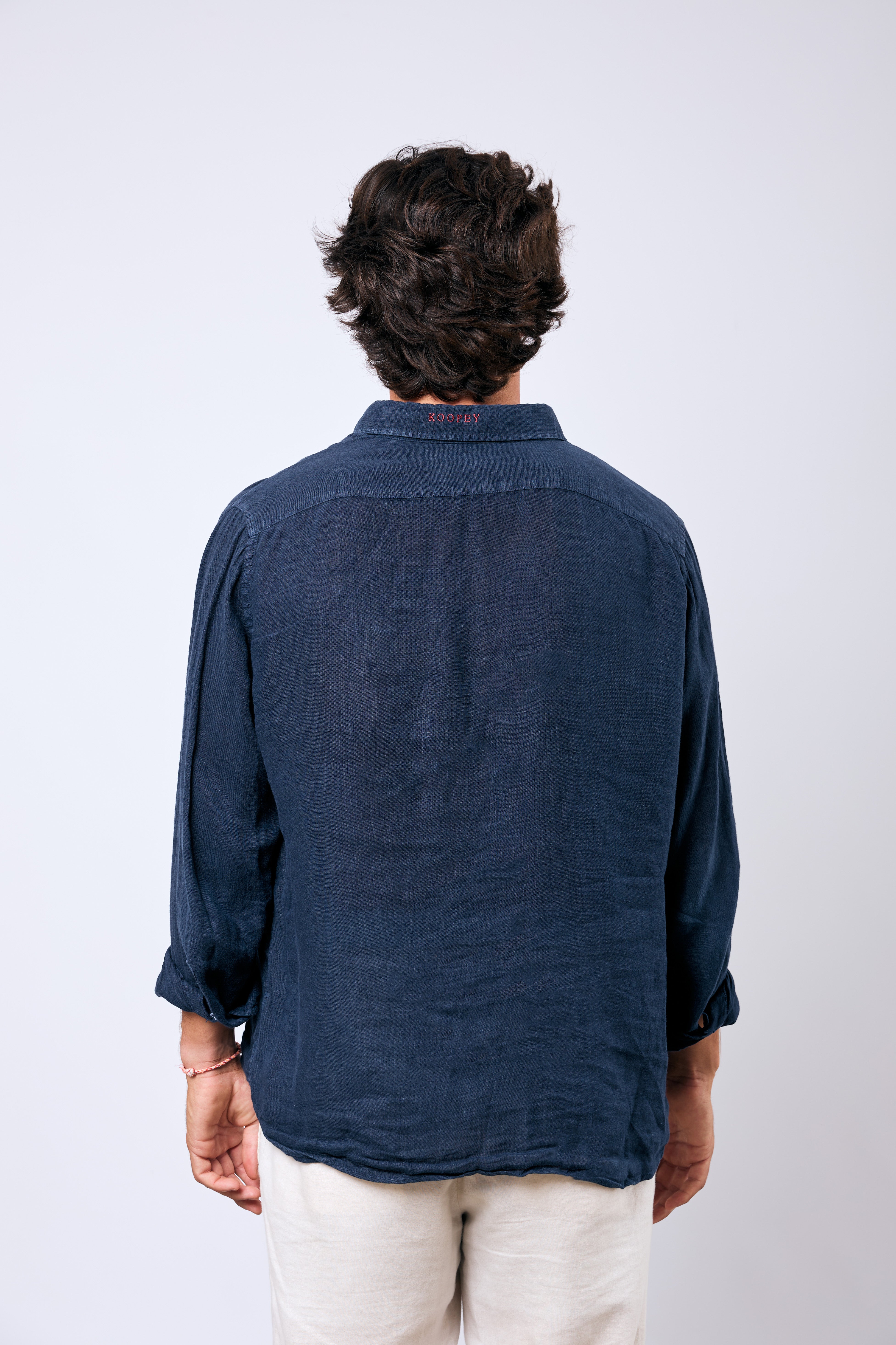 Polera Formentera Lino Maritime