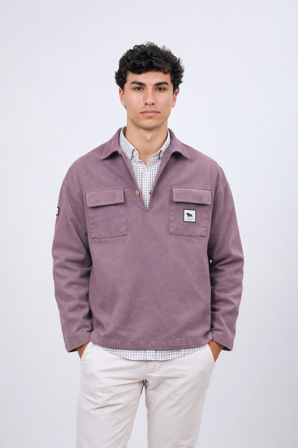 Sobrecamisa Marco Pocket Burdeos
